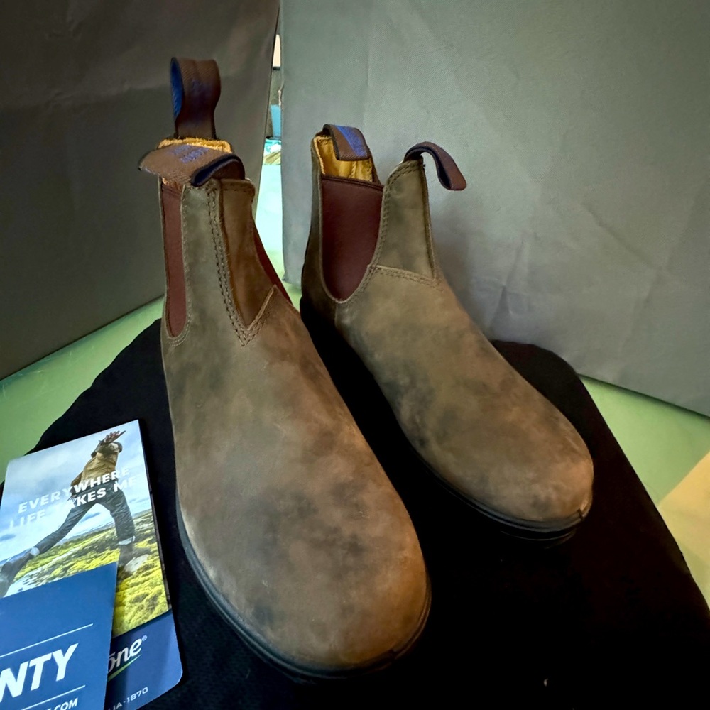 Blundstone Rustic Brown Chelsea ES v Cut warm & Dry AUS 5.5 US 8.5